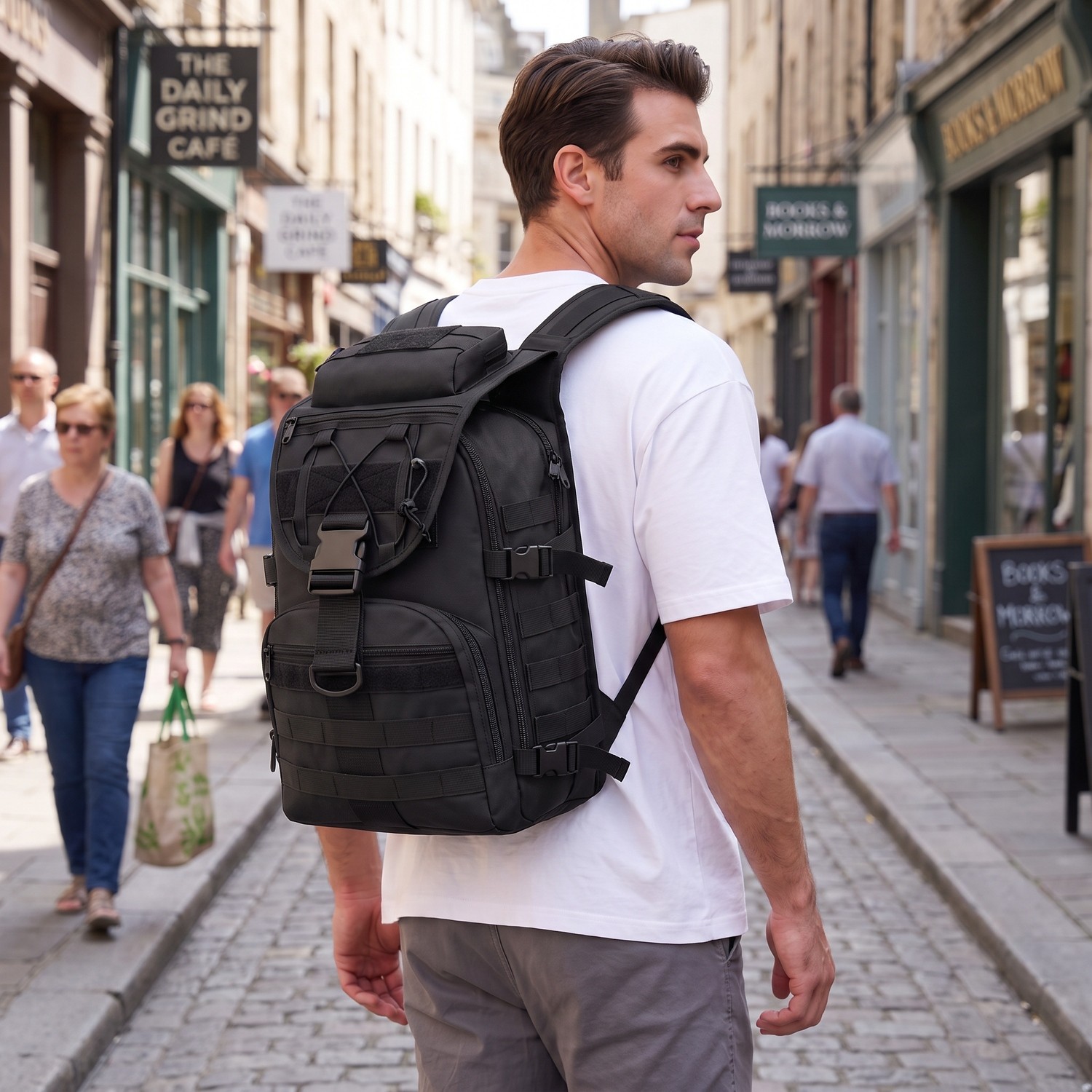 Crossfit Gear For Men - Ransel Latihan Gym 35L untuk Pria