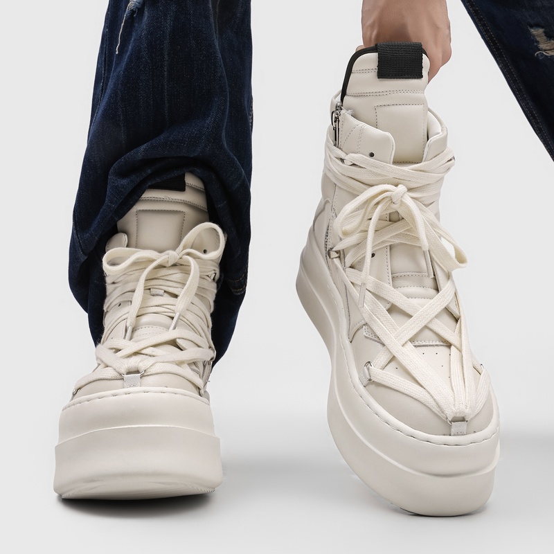 Crossfit Outdoor - Sepatu Pria High Top Sol Tebal