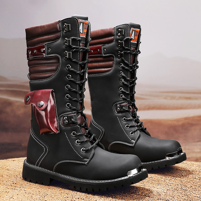 Sepatu bot motor pria model hi - Crossfit Outdoor ulasan dan harga