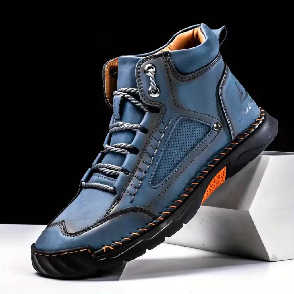 Sepatu Boots Pria Jahitan Tang - Crossfit Outdoor ulasan dan harga