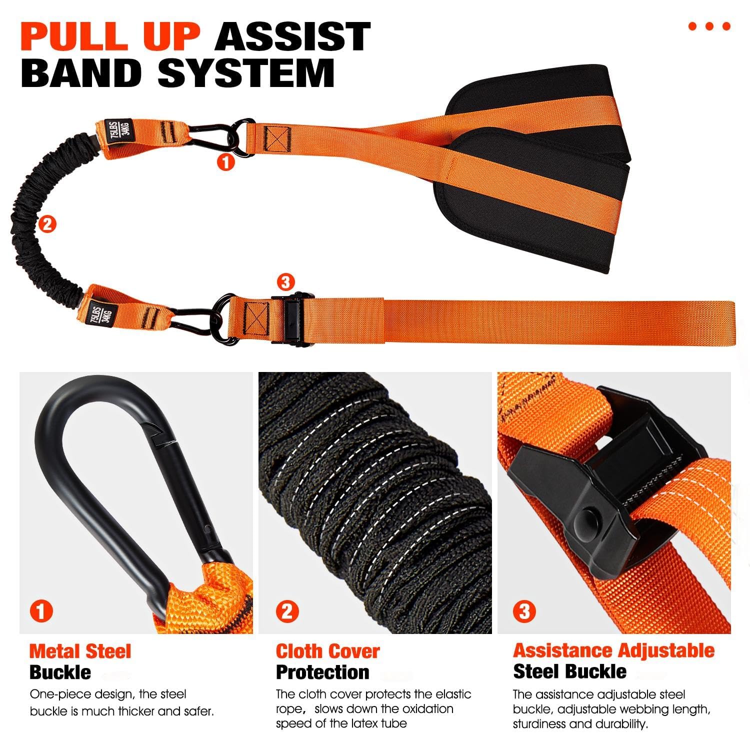 Tali Bantu Pull Up, Tali Resis - Pull Up Assist Band ulasan dan harga