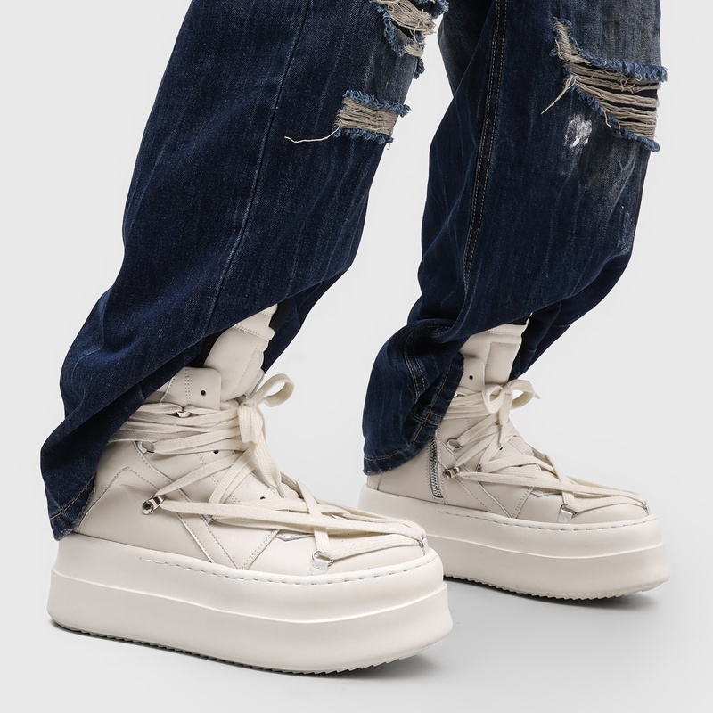 Sepatu Pria High Top Sol Tebal - Crossfit Outdoor ulasan dan harga