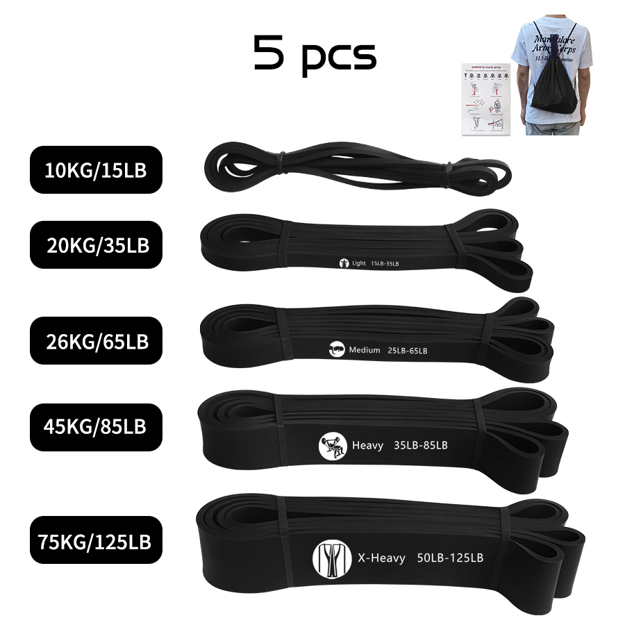 Pita Elastis Olahraga untuk La - Pull Up Assist Band ulasan dan harga